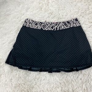 Lululemon Run: Pace Setter Skirt Sweet Spot Black Angel Wing